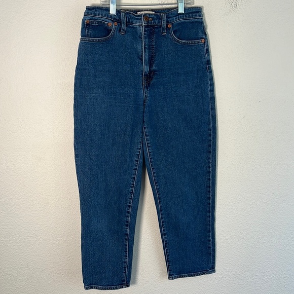 Madewell High Rise Taper Leg Jeans. Size 27 - Picture 2 of 11